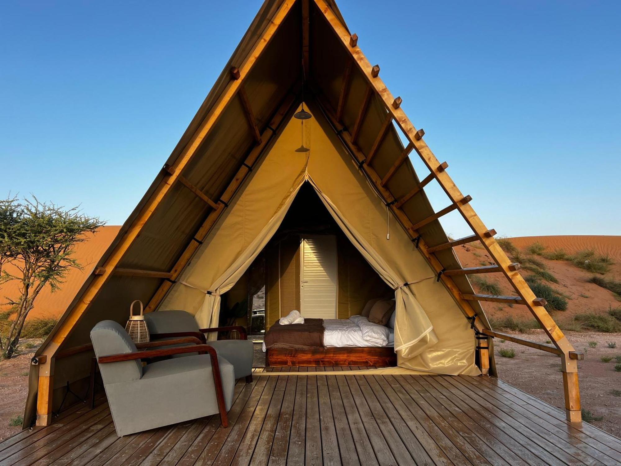 Отель Adventurer Camp Al Wasil Экстерьер фото